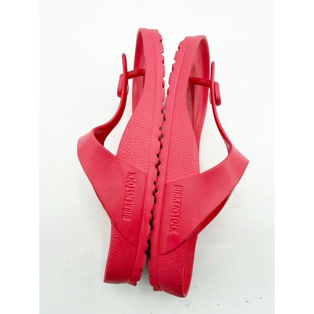 Birkenstock Gizeh EVA Pink Beetroot Thong Sandals Waterproof Shoes size 38 7 - Picture 9 of 12